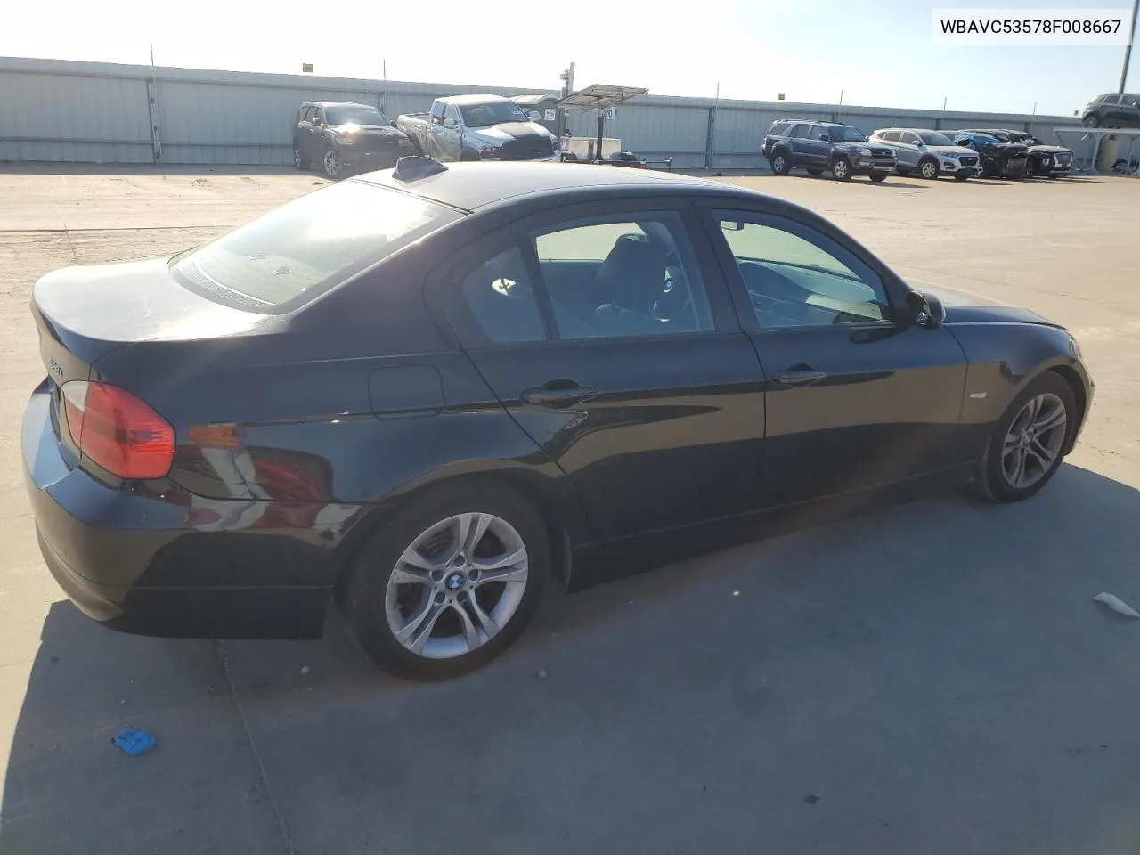 WBAVC53578F008667 2008 BMW 328 I Sulev