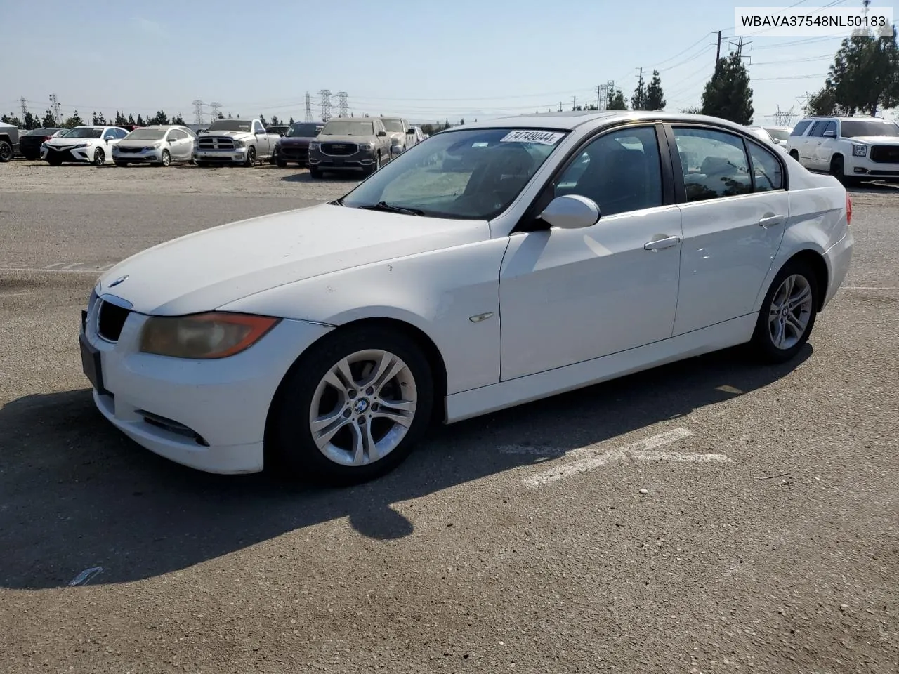 WBAVA37548NL50183 2008 BMW 328 I