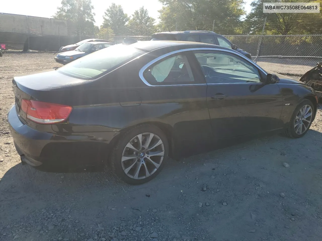 2008 BMW 335 Xi VIN: WBAWC73508E064813 Lot: 75821484