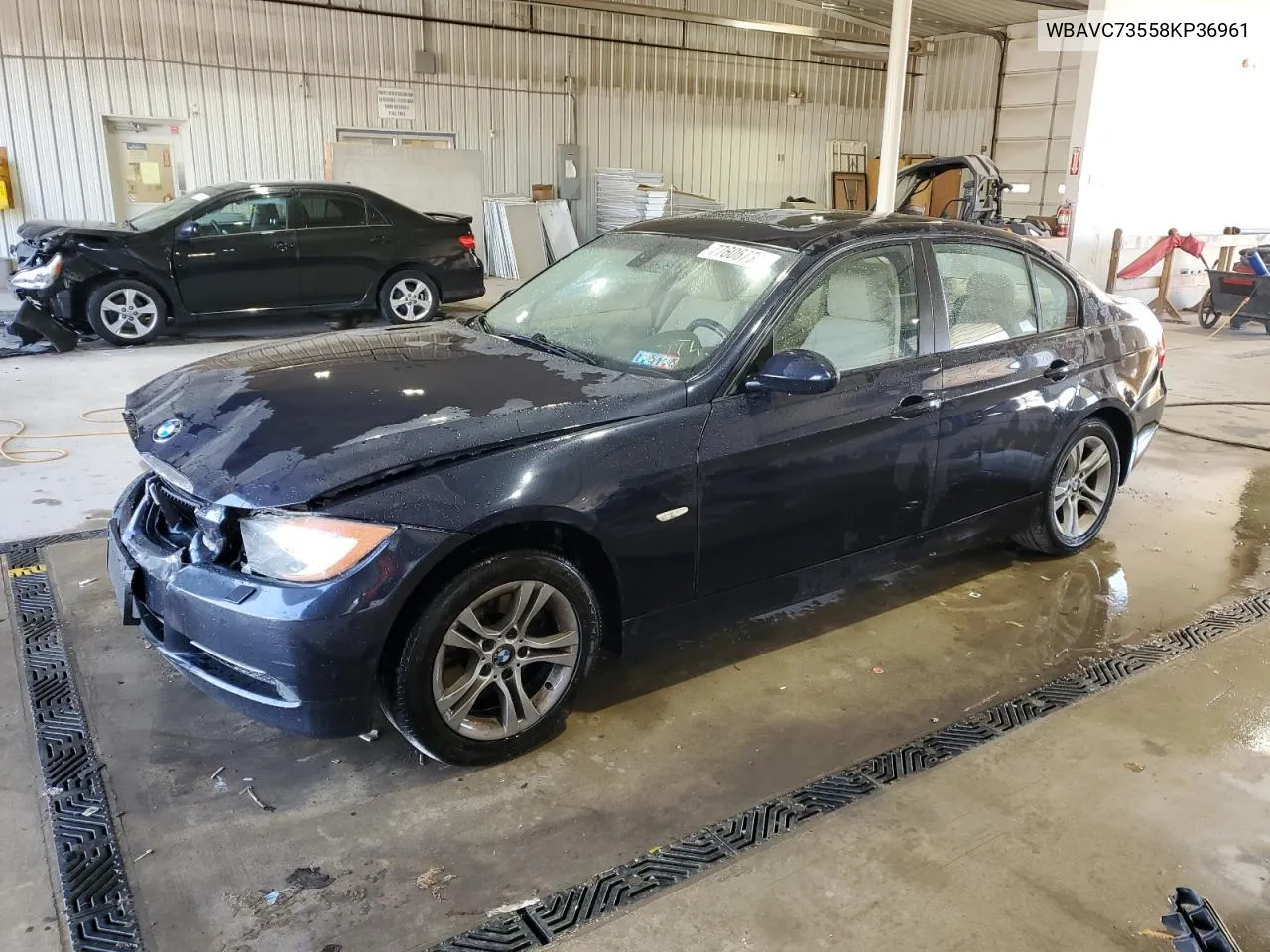 2008 BMW 328 Xi Sulev VIN: WBAVC73558KP36961 Lot: 77606734