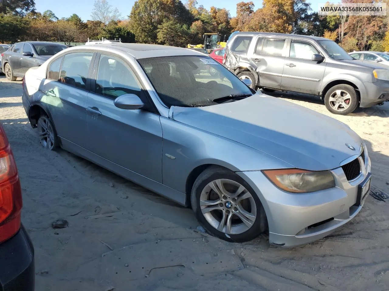 2008 BMW 328 I VIN: WBAVA33568K055061 Lot: 77841854