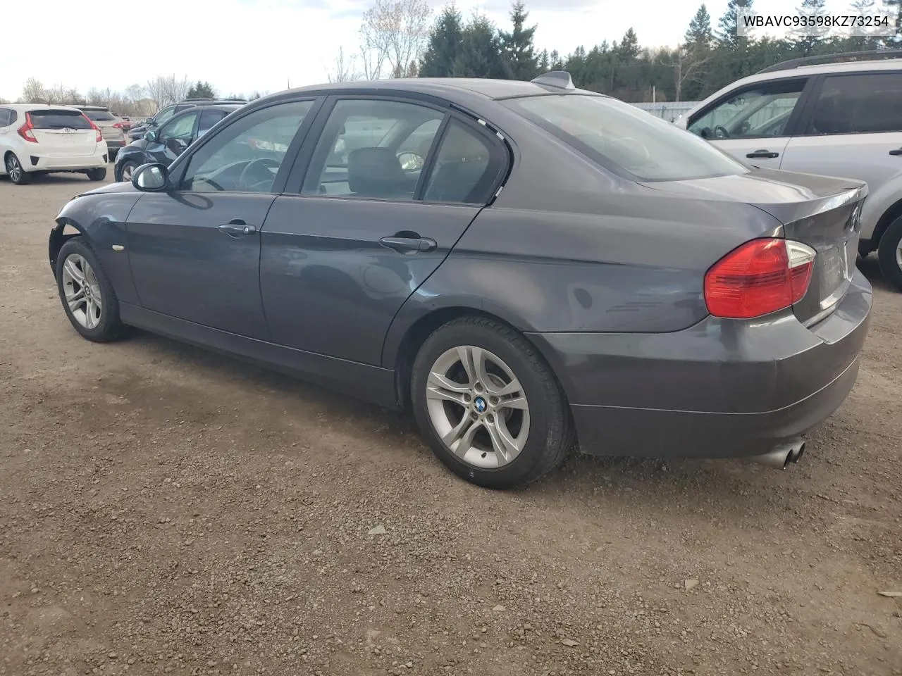 2008 BMW 328 Xi VIN: WBAVC93598KZ73254 Lot: 78142434