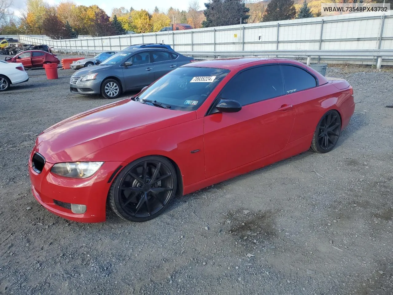 WBAWL73548PX43732 2008 BMW 335 I