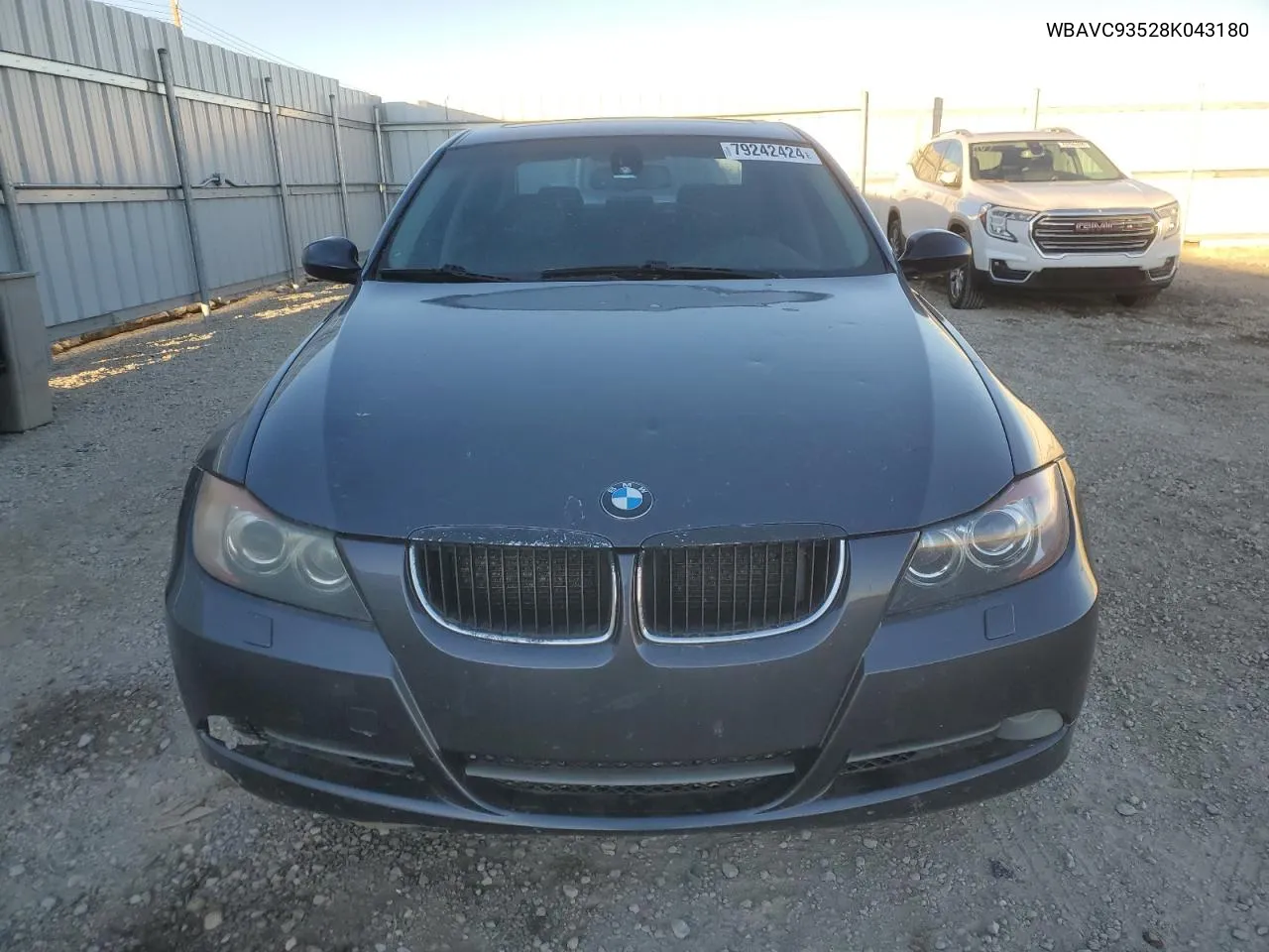 2008 BMW 328 Xi VIN: WBAVC93528K043180 Lot: 79242424