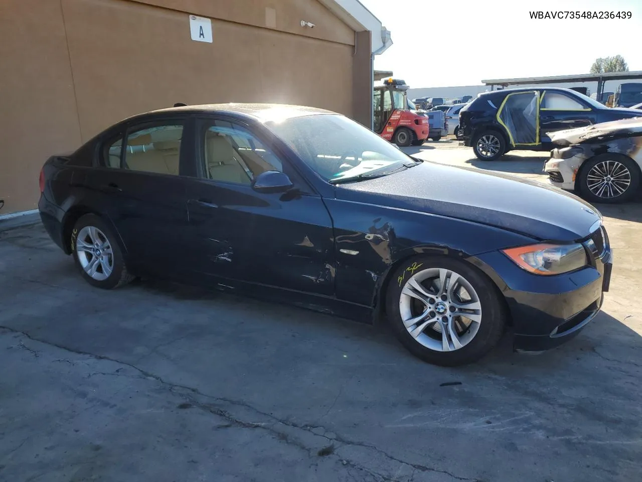 2008 BMW 328 Xi Sulev VIN: WBAVC73548A236439 Lot: 79270354