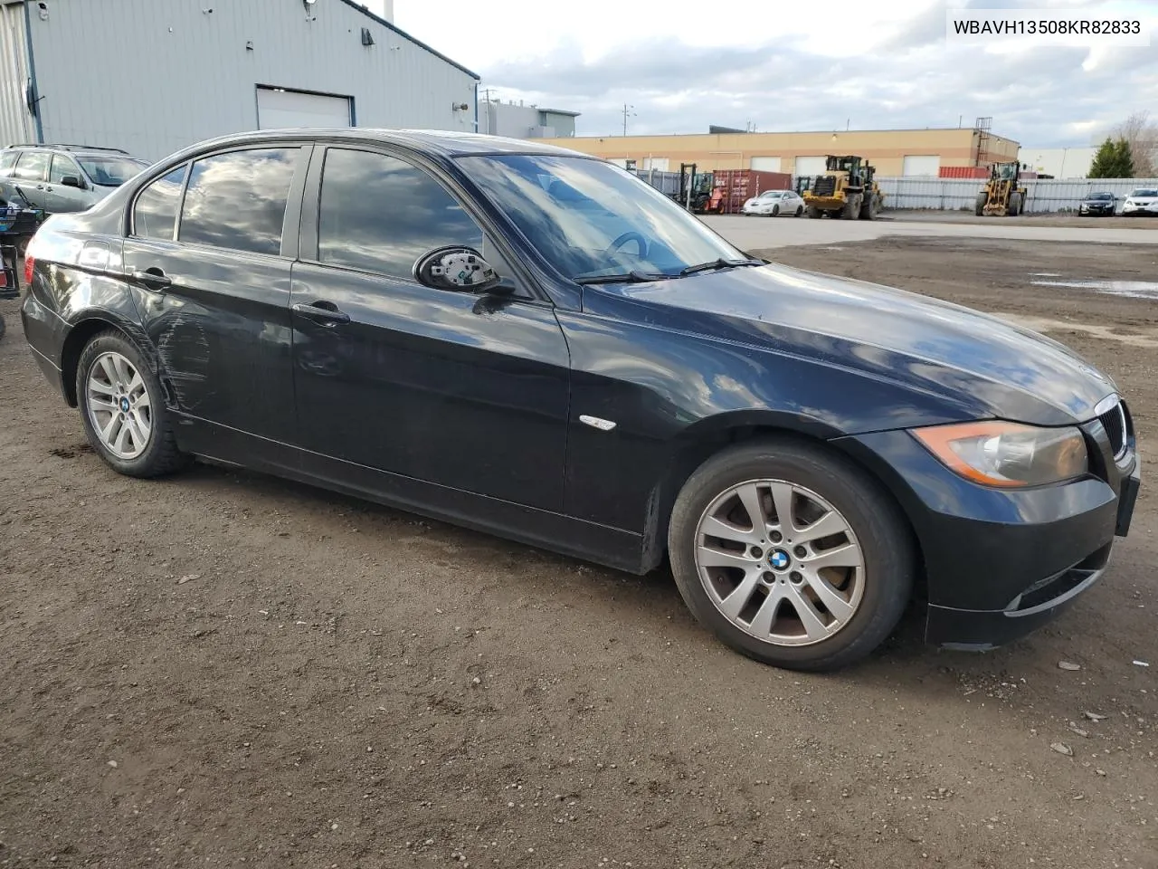 2008 BMW 323 I VIN: WBAVH13508KR82833 Lot: 79305814