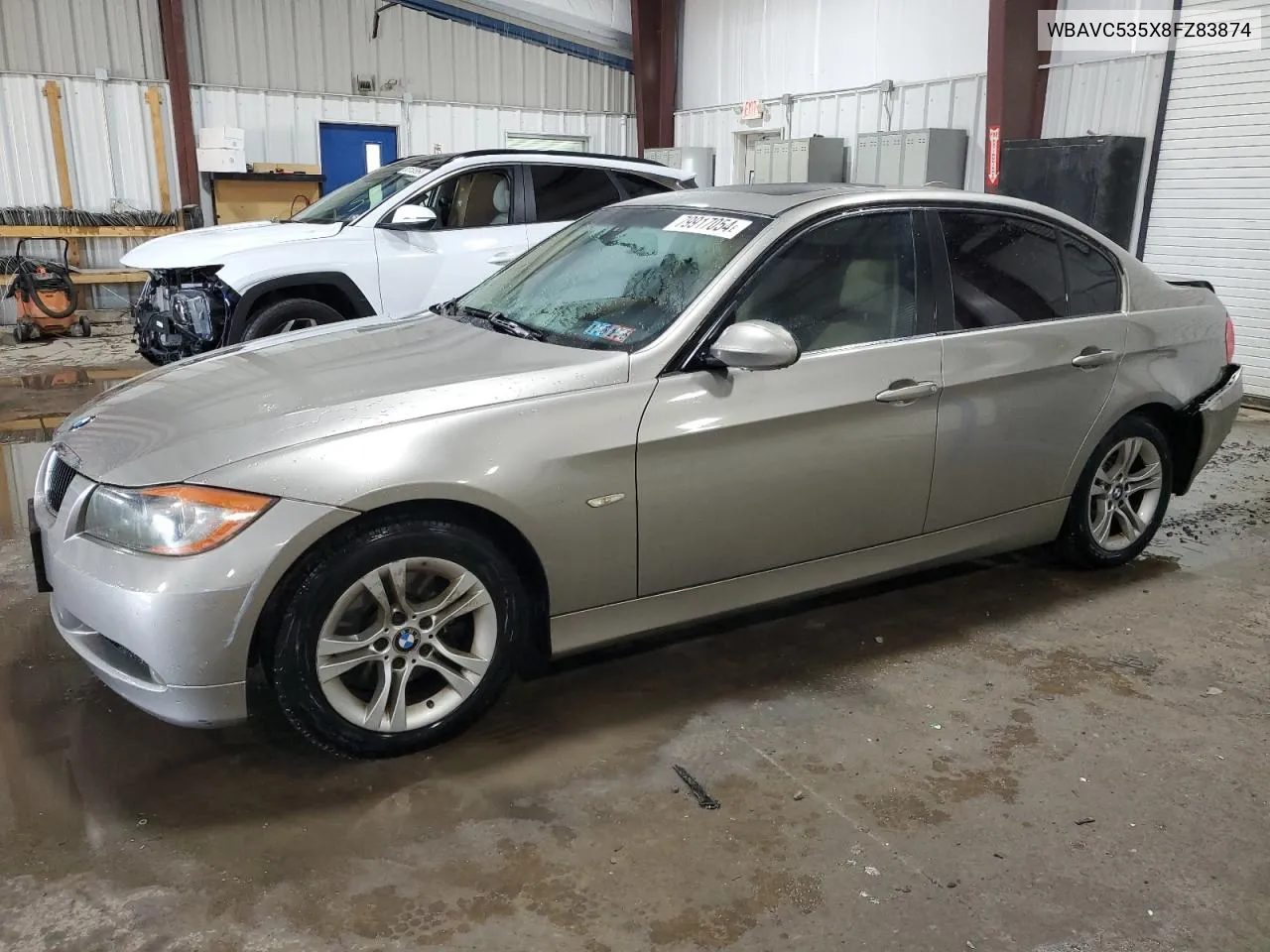 2008 BMW 328 I Sulev VIN: WBAVC535X8FZ83874 Lot: 79917054