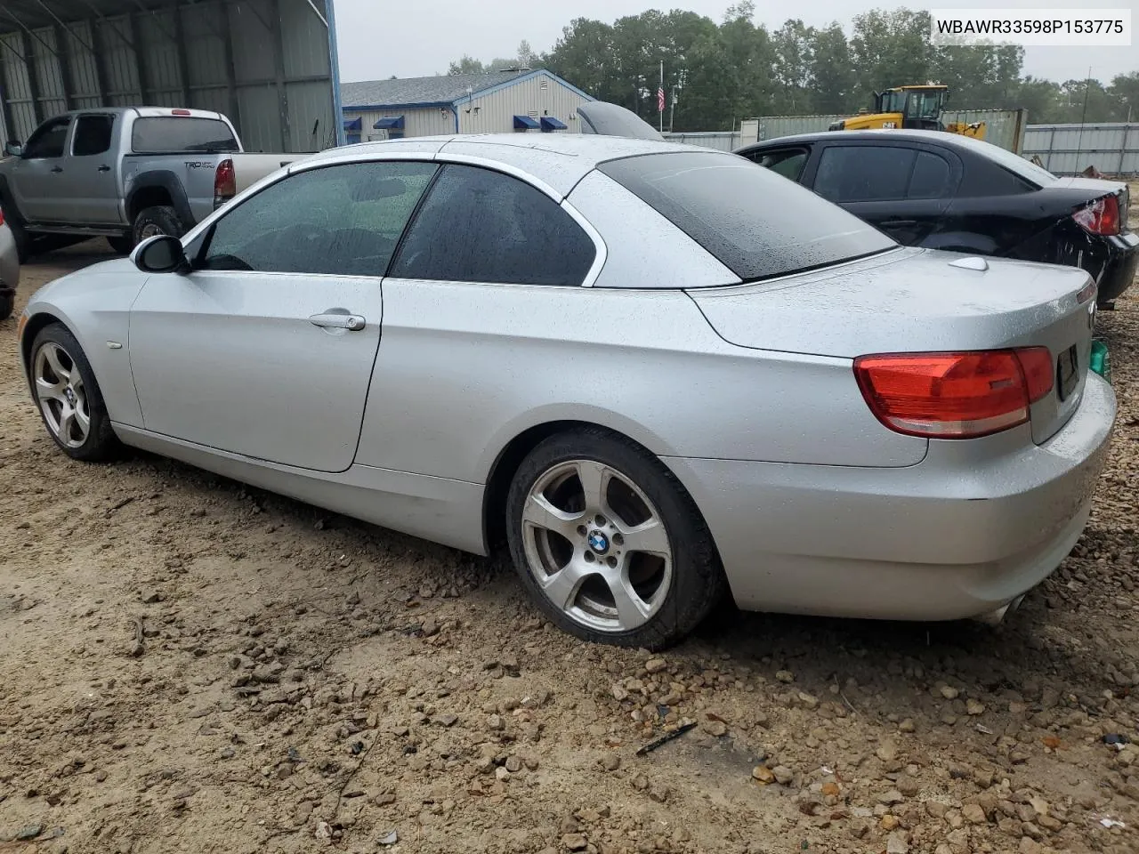 2008 BMW 328 I Sulev VIN: WBAWR33598P153775 Lot: 80141244