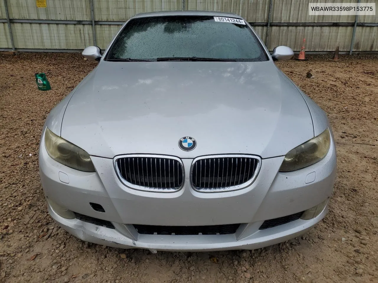 2008 BMW 328 I Sulev VIN: WBAWR33598P153775 Lot: 80141244