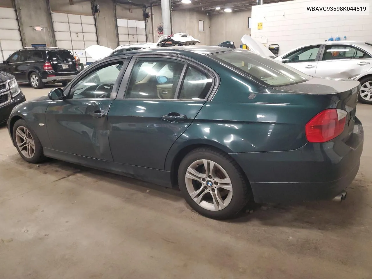 2008 BMW 328 Xi VIN: WBAVC93598K044519 Lot: 80497584