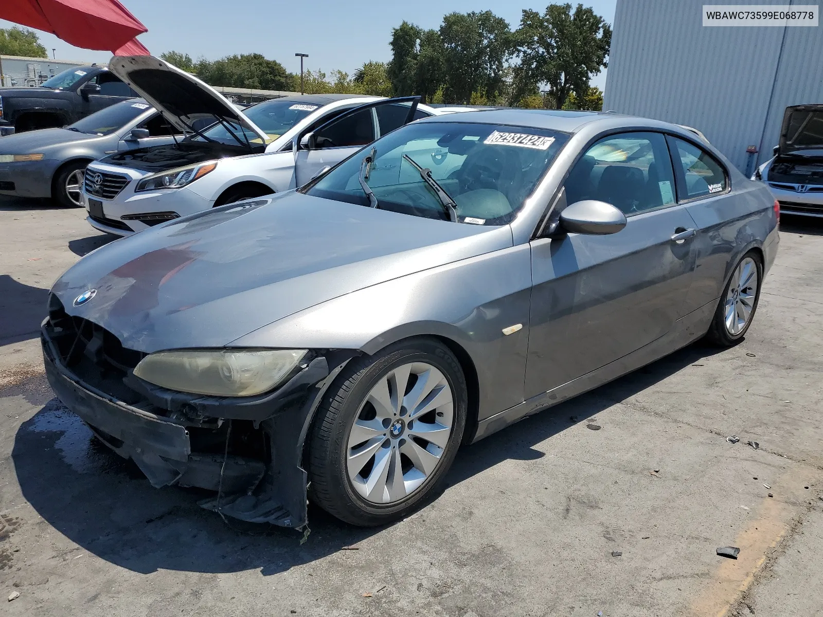 2009 BMW 335 Xi VIN: WBAWC73599E068778 Lot: 62937424