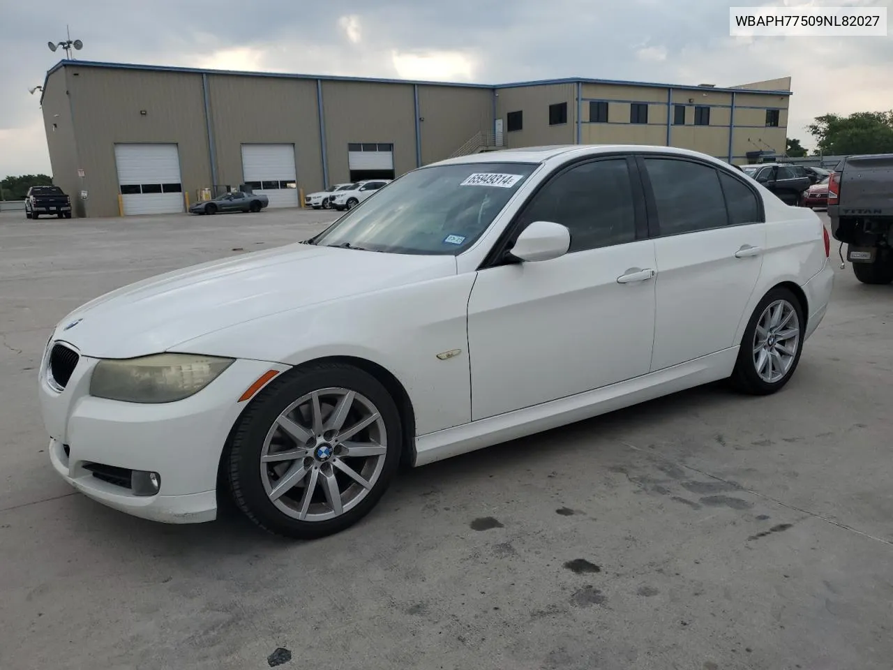 2009 BMW 328 I VIN: WBAPH77509NL82027 Lot: 65949314