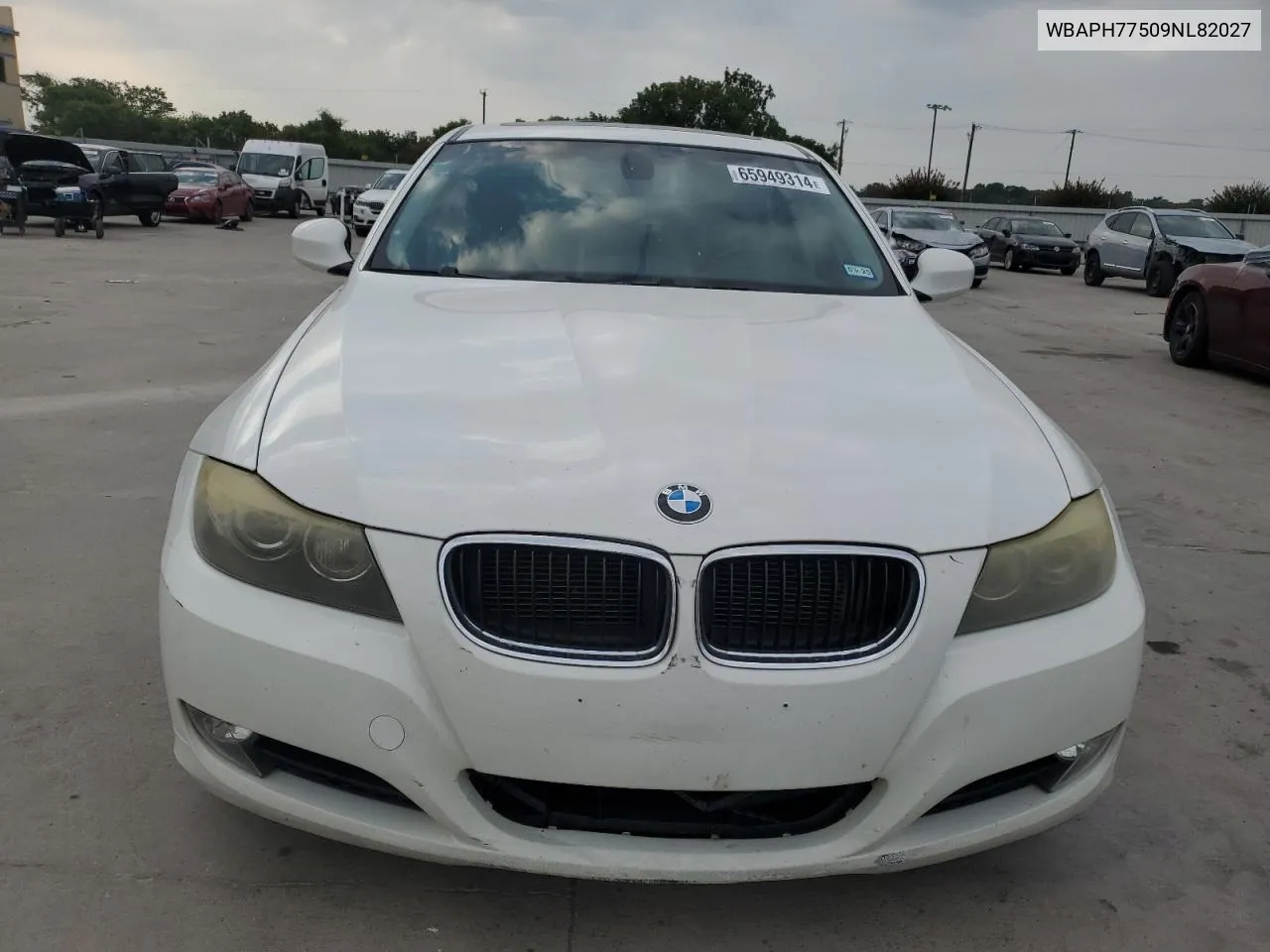 2009 BMW 328 I VIN: WBAPH77509NL82027 Lot: 65949314