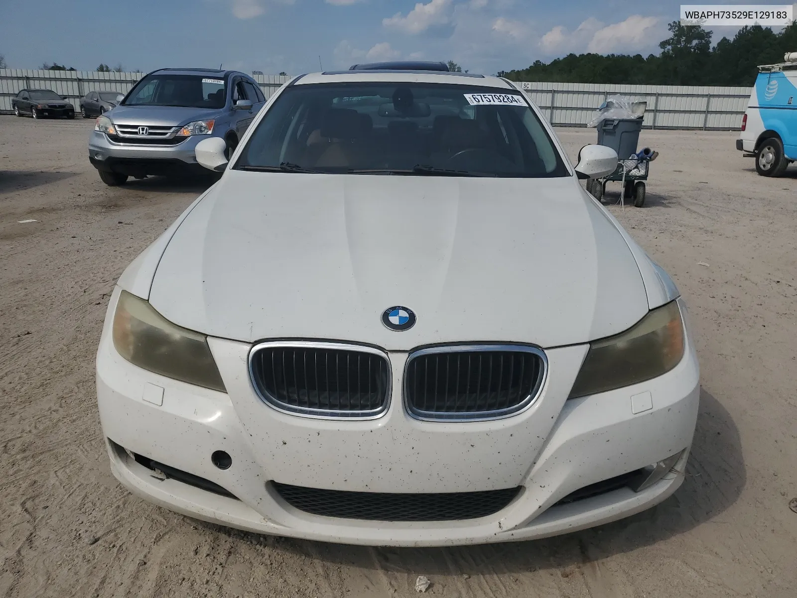 2009 BMW 328 I VIN: WBAPH73529E129183 Lot: 67579284