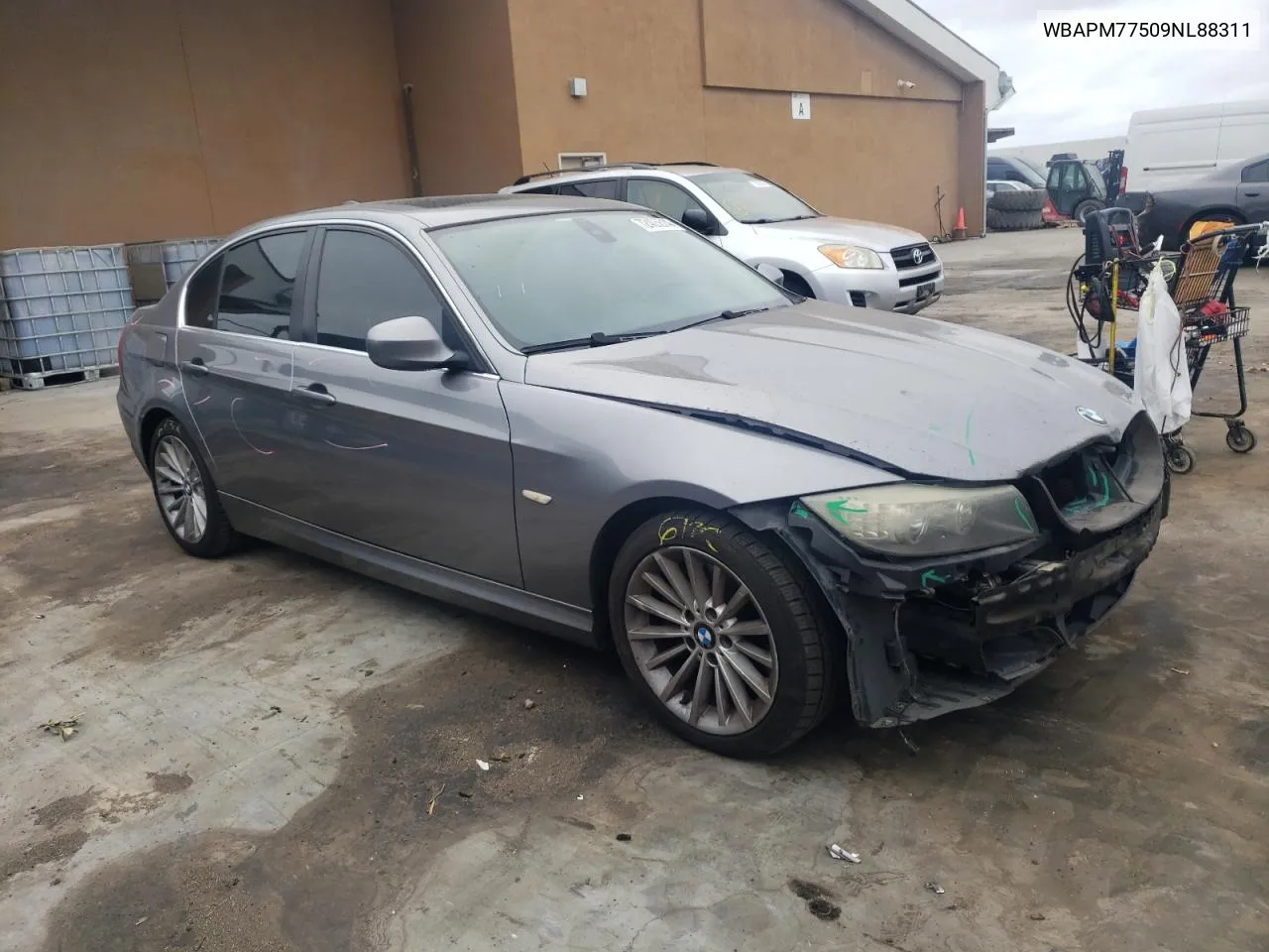 2009 BMW 335 I VIN: WBAPM77509NL88311 Lot: 72405614