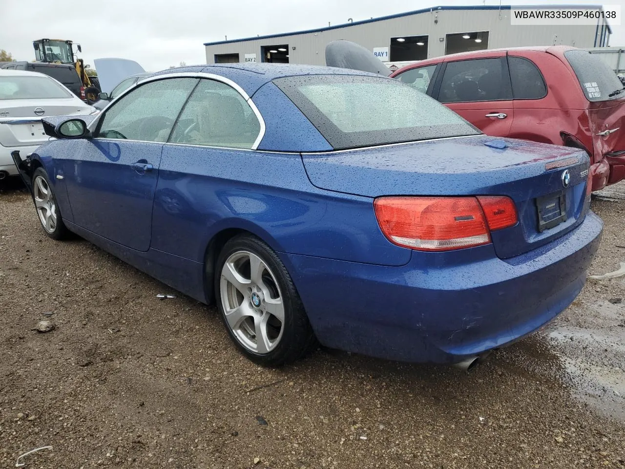 2009 BMW 328 I Sulev VIN: WBAWR33509P460138 Lot: 72707014