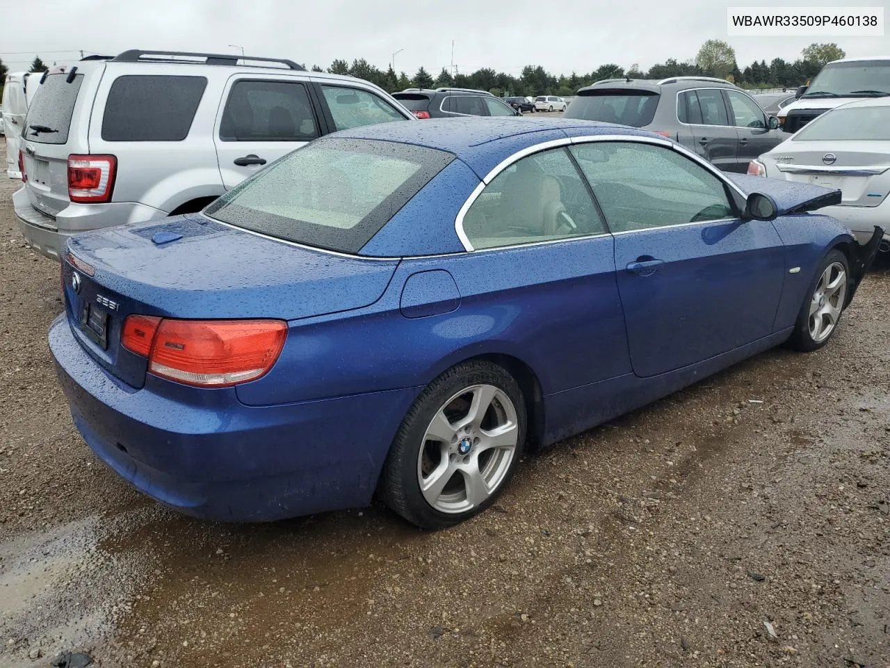 2009 BMW 328 I Sulev VIN: WBAWR33509P460138 Lot: 72707014