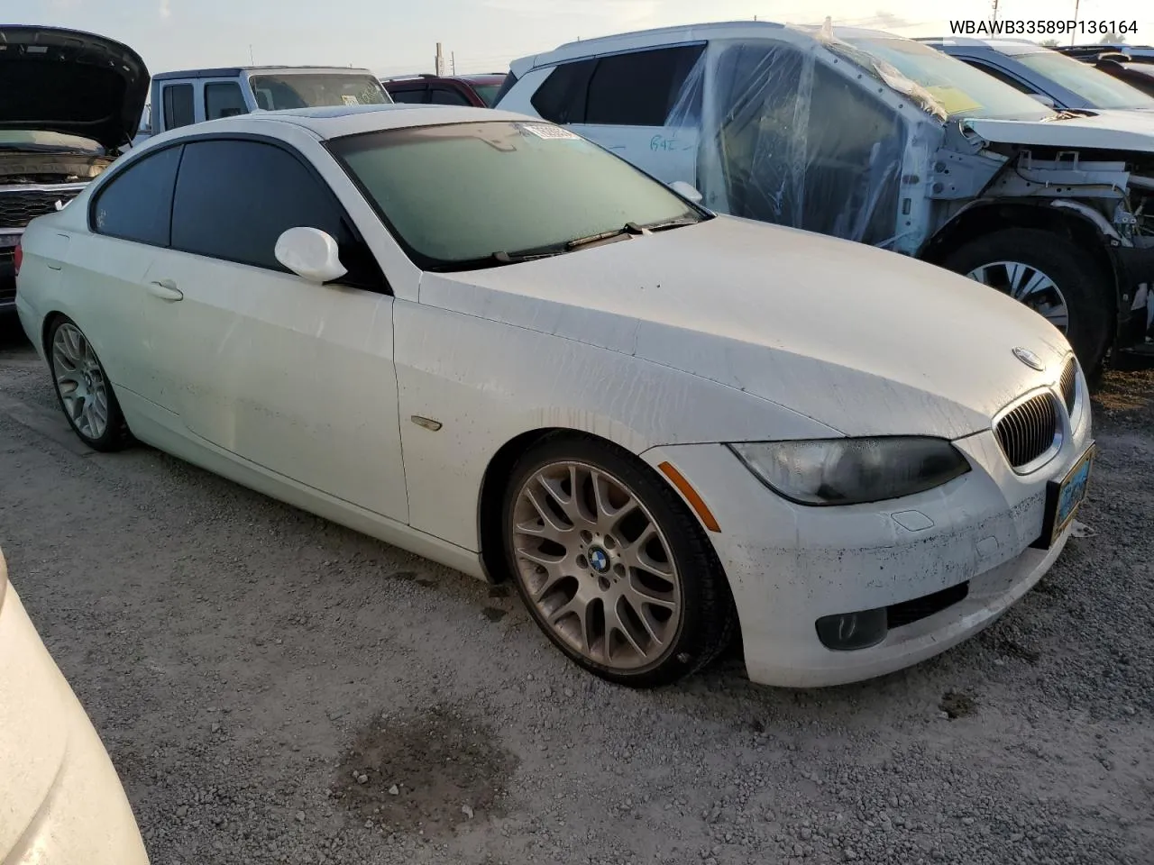 2009 BMW 328 I VIN: WBAWB33589P136164 Lot: 76280534