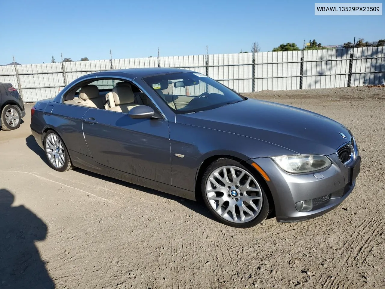 2009 BMW 328 I VIN: WBAWL13529PX23509 Lot: 77037384