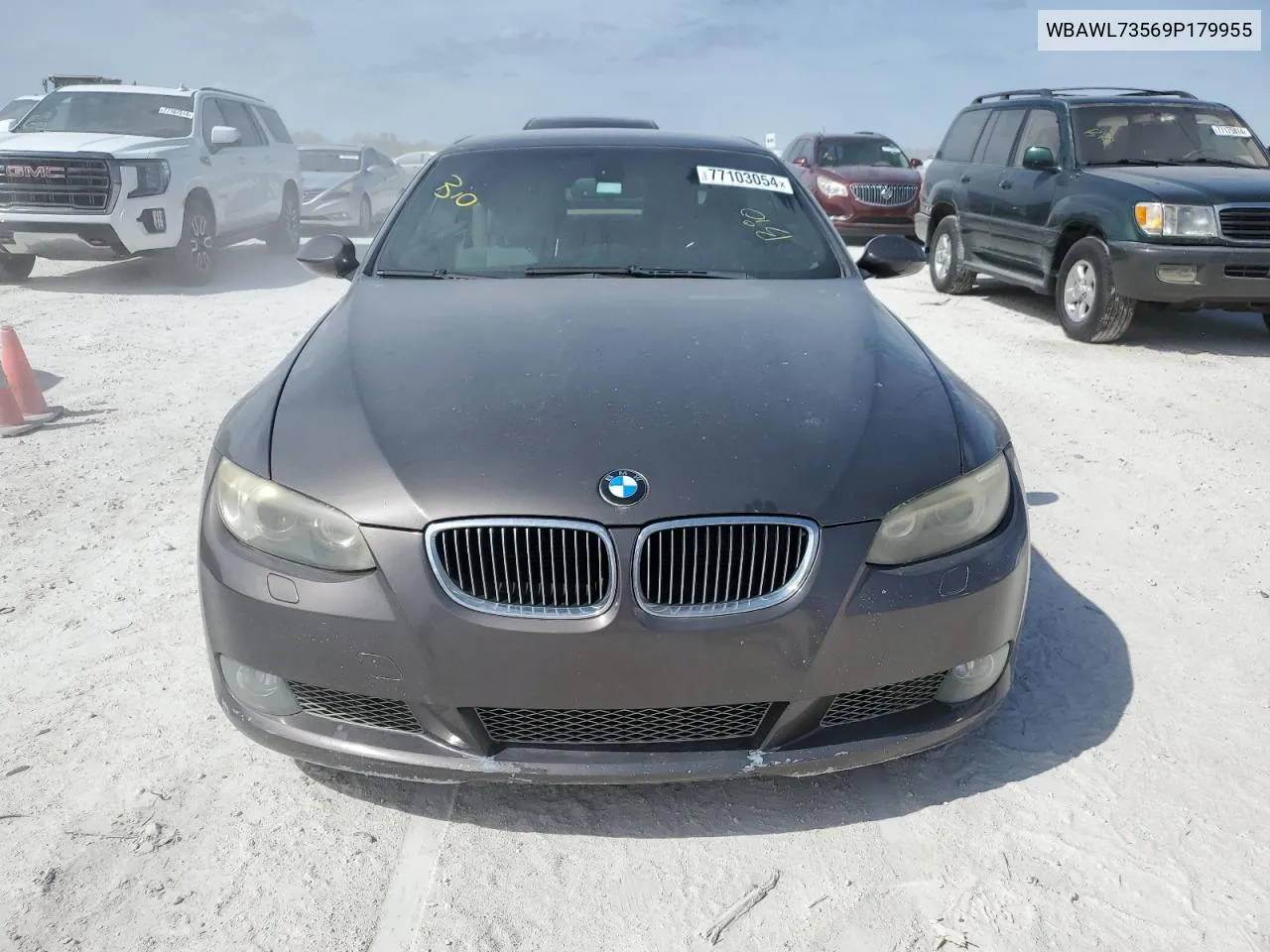 2009 BMW 335 I VIN: WBAWL73569P179955 Lot: 77103054