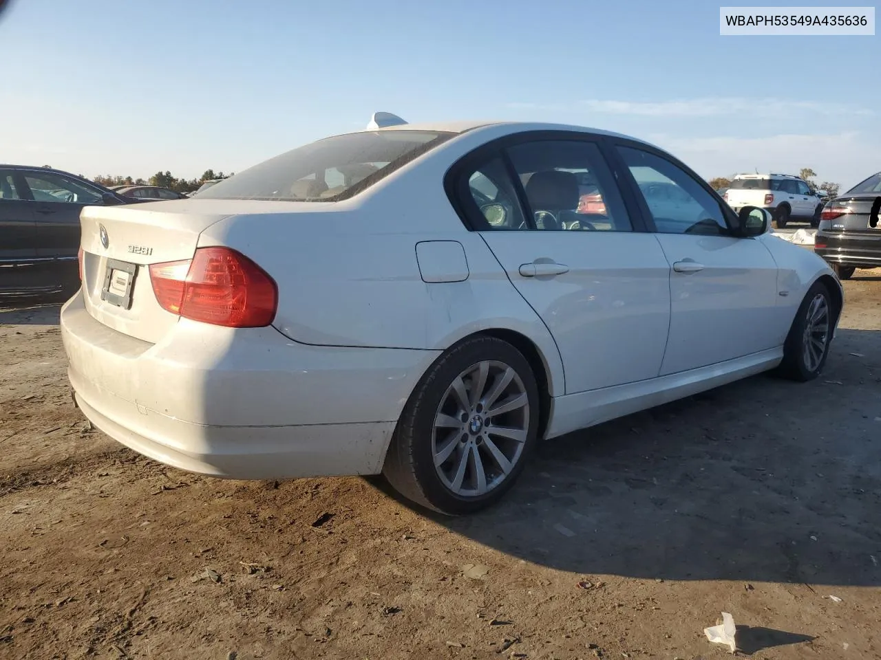 2009 BMW 328 I Sulev VIN: WBAPH53549A435636 Lot: 77888284