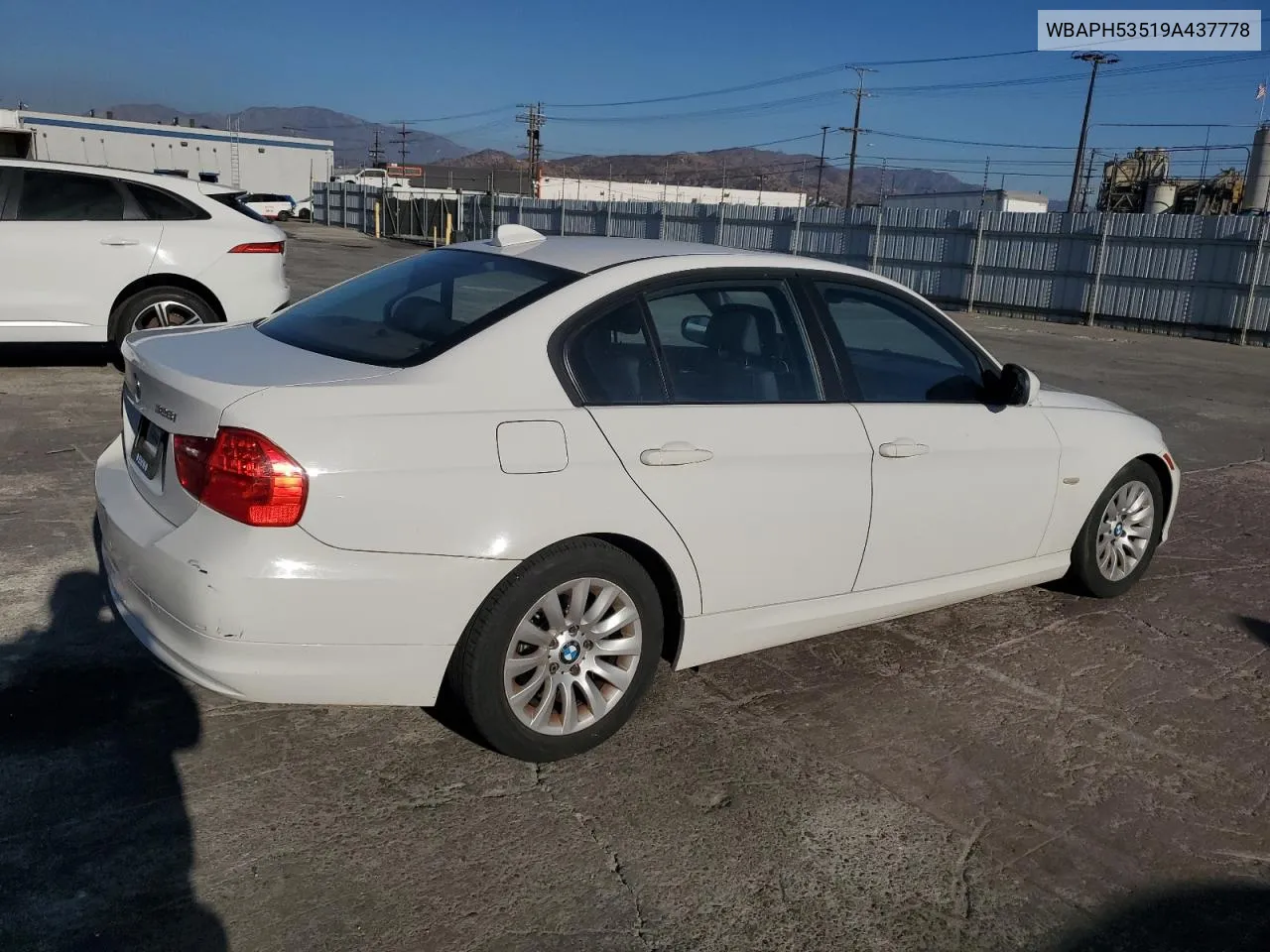 2009 BMW 328 I Sulev VIN: WBAPH53519A437778 Lot: 77917494