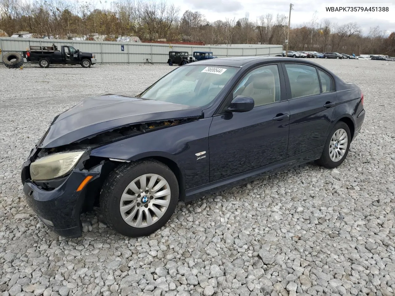 2009 BMW 328 Xi VIN: WBAPK73579A451388 Lot: 79699544