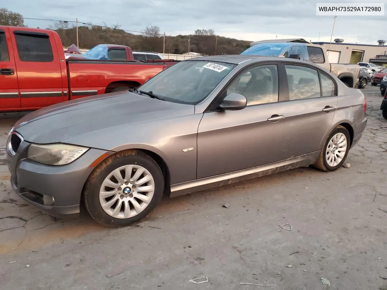 2009 BMW 328 I VIN: WBAPH73529A172980 Lot: 79714014