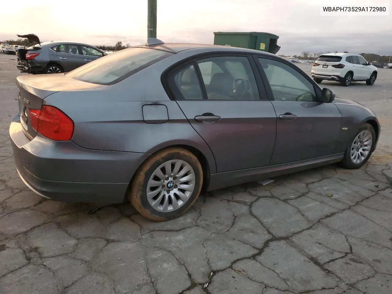 2009 BMW 328 I VIN: WBAPH73529A172980 Lot: 79714014