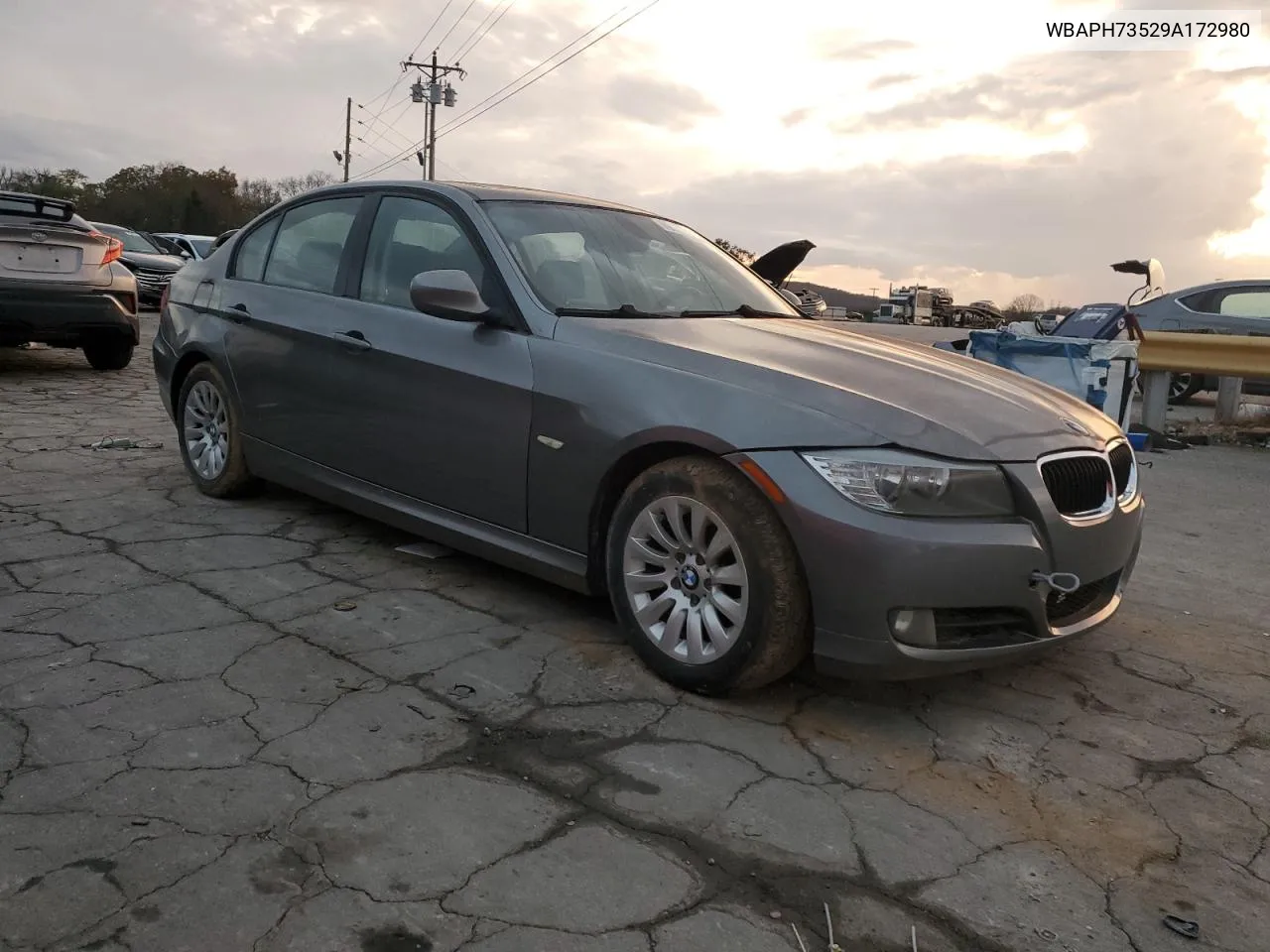 2009 BMW 328 I VIN: WBAPH73529A172980 Lot: 79714014