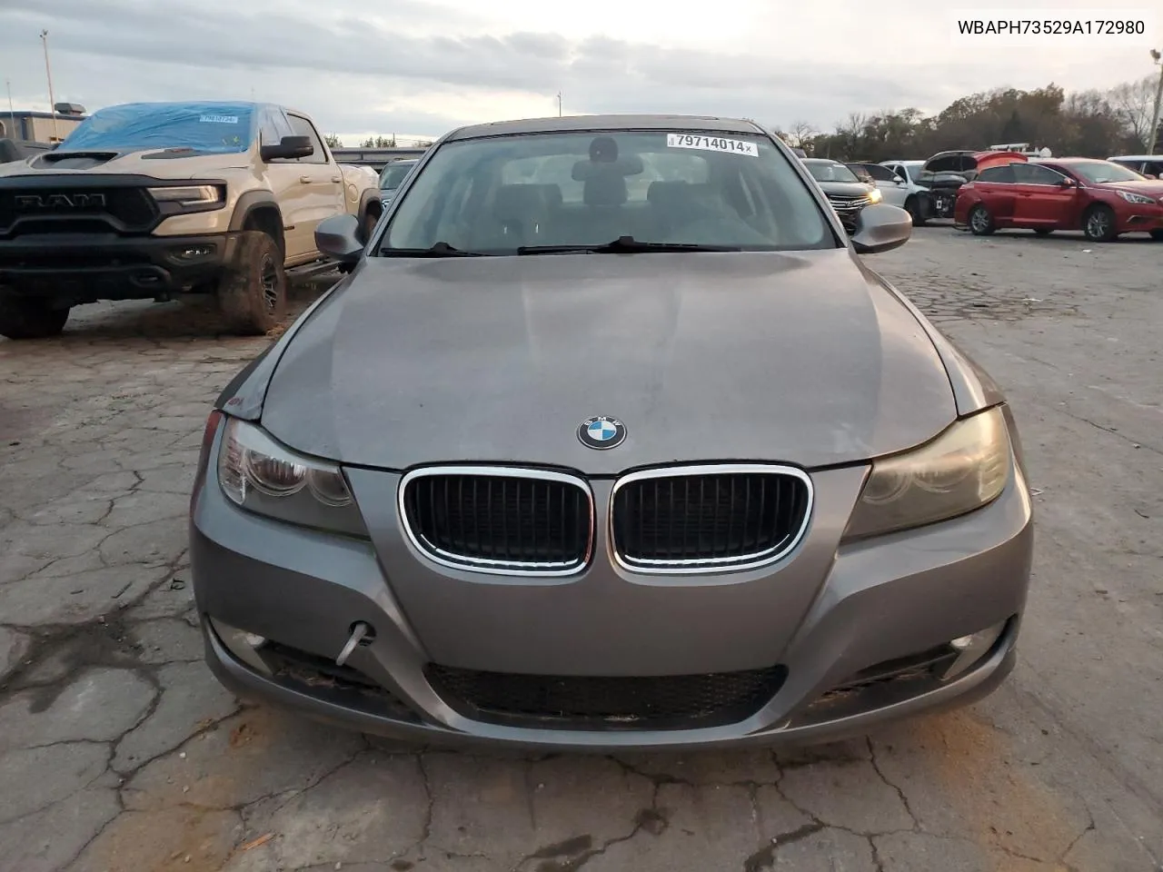 2009 BMW 328 I VIN: WBAPH73529A172980 Lot: 79714014