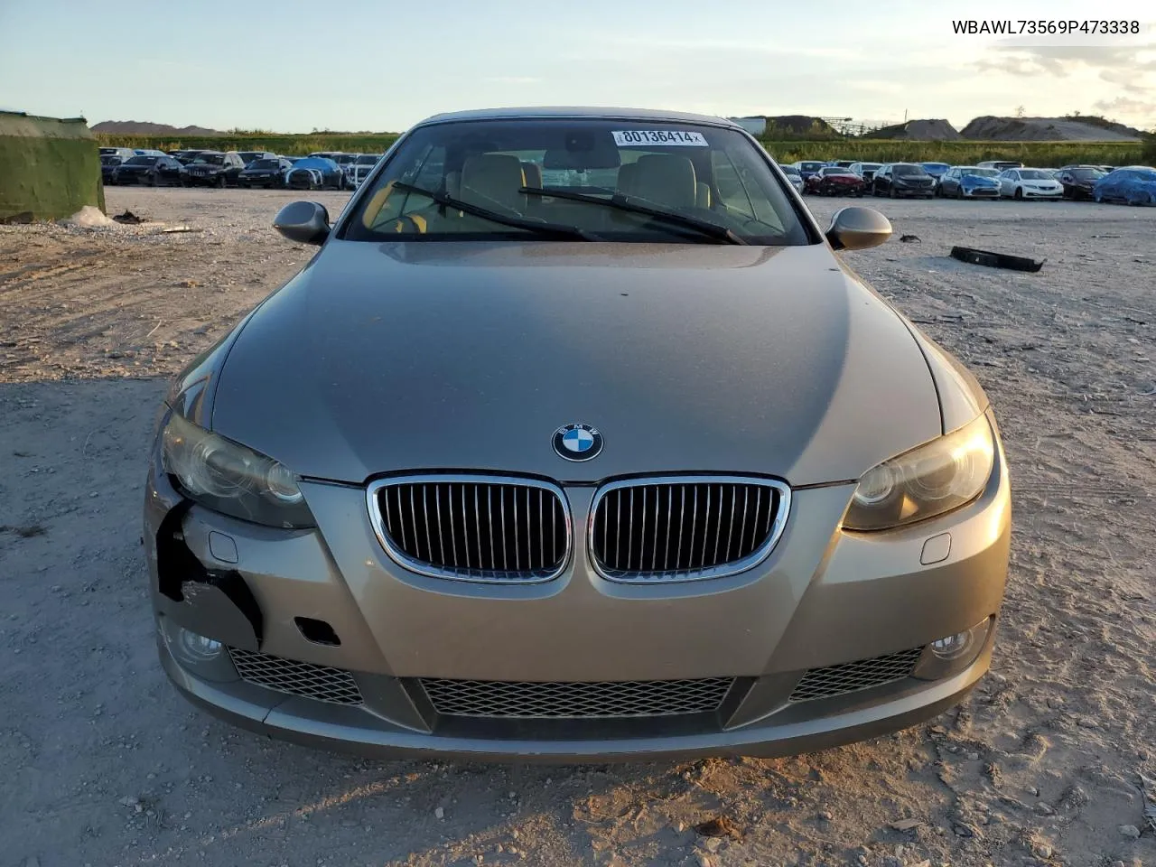 2009 BMW 335 I VIN: WBAWL73569P473338 Lot: 80136414