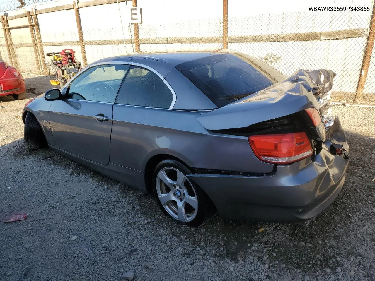 2009 BMW 328 I Sulev VIN: WBAWR33559P343865 Lot: 80332894