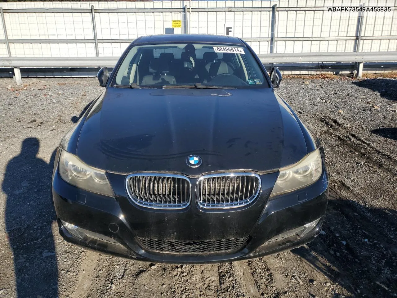 2009 BMW 328 Xi VIN: WBAPK73549A455835 Lot: 80466614