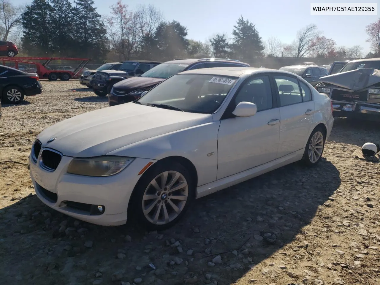 2010 BMW 328 I VIN: WBAPH7C51AE129356 Lot: 48965494