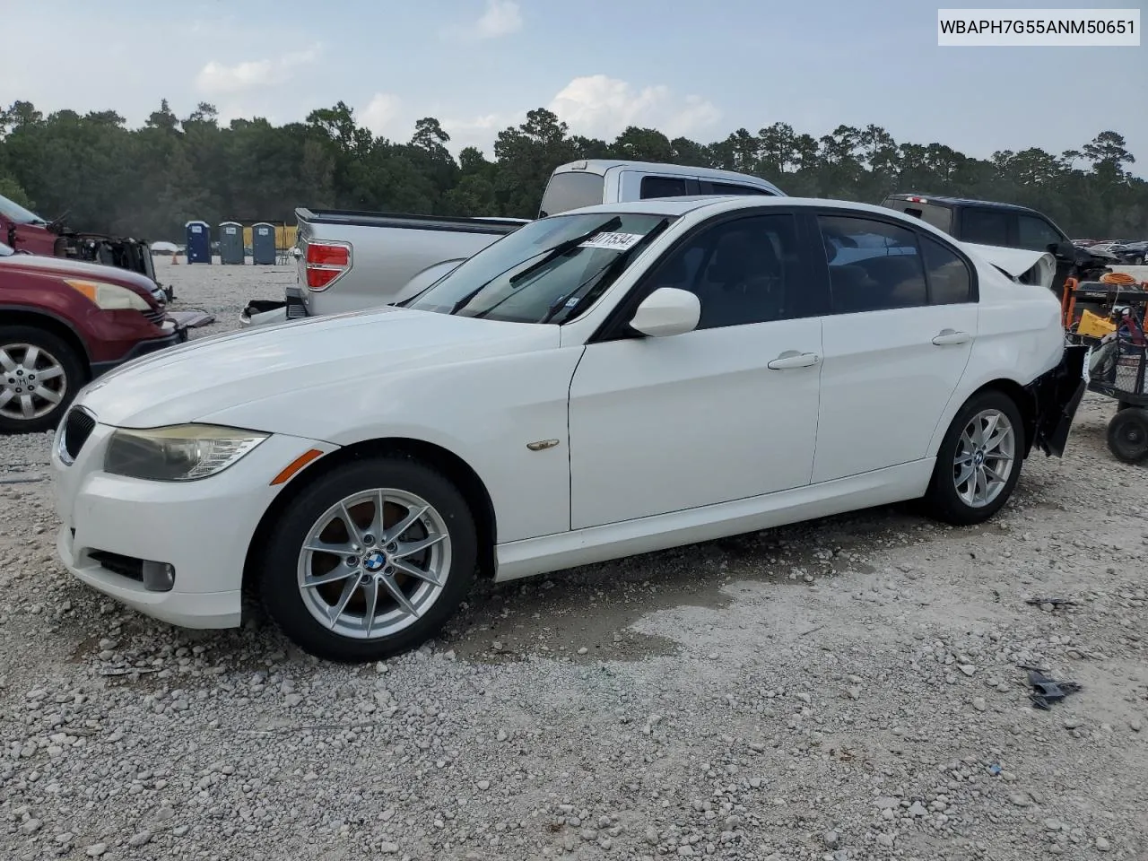 2010 BMW 328 I VIN: WBAPH7G55ANM50651 Lot: 54071534