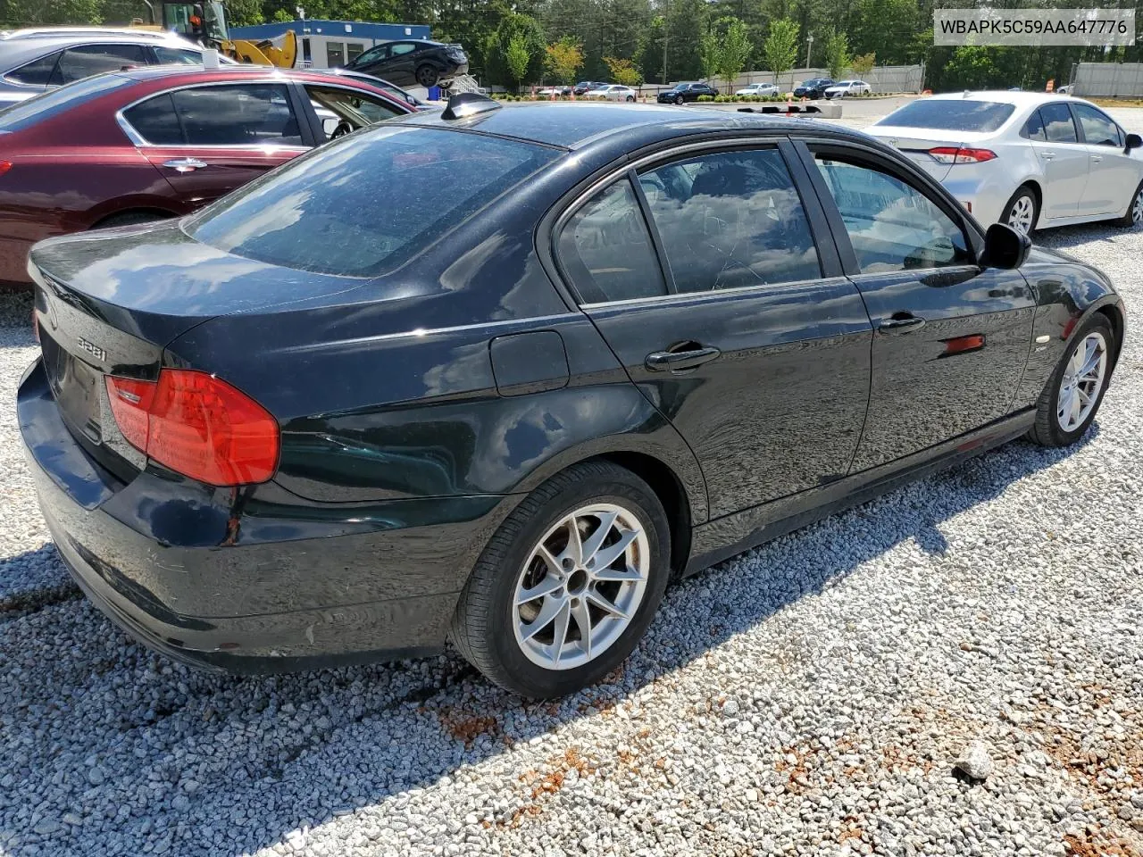 2010 BMW 328 Xi Sulev VIN: WBAPK5C59AA647776 Lot: 54994784