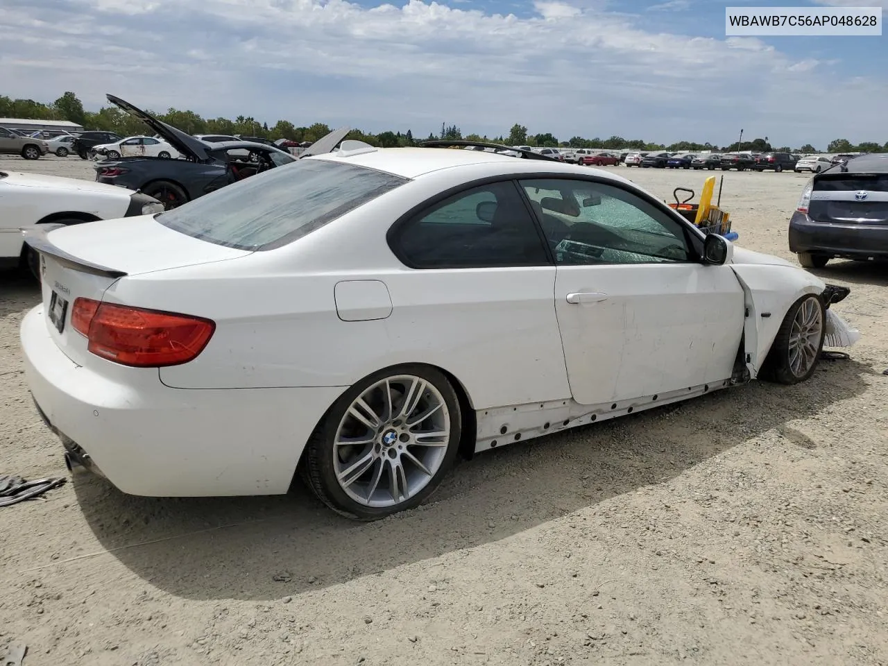 2010 BMW 335 I VIN: WBAWB7C56AP048628 Lot: 60447204