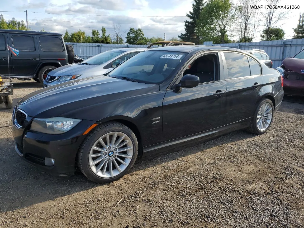 2010 BMW 328 Xi VIN: WBAPK7C58AA461268 Lot: 68041754