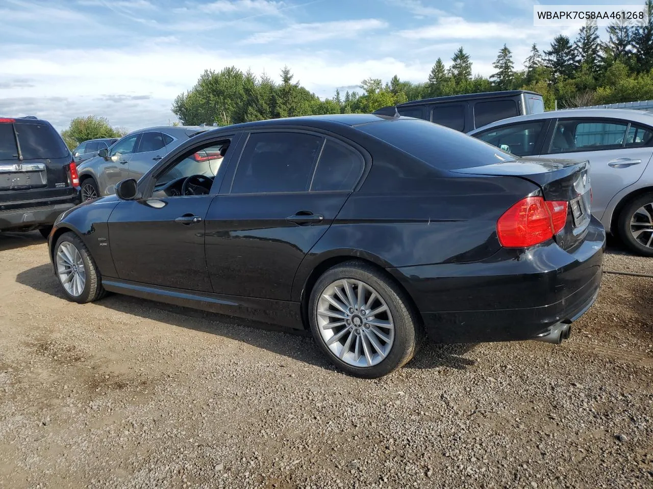 2010 BMW 328 Xi VIN: WBAPK7C58AA461268 Lot: 68041754