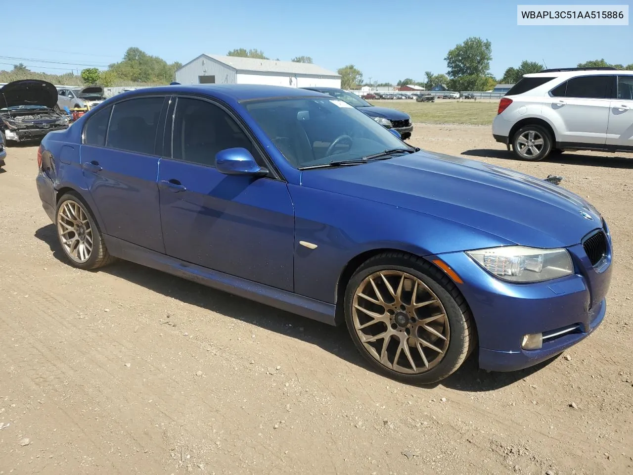 2010 BMW 335 Xi VIN: WBAPL3C51AA515886 Lot: 70412214