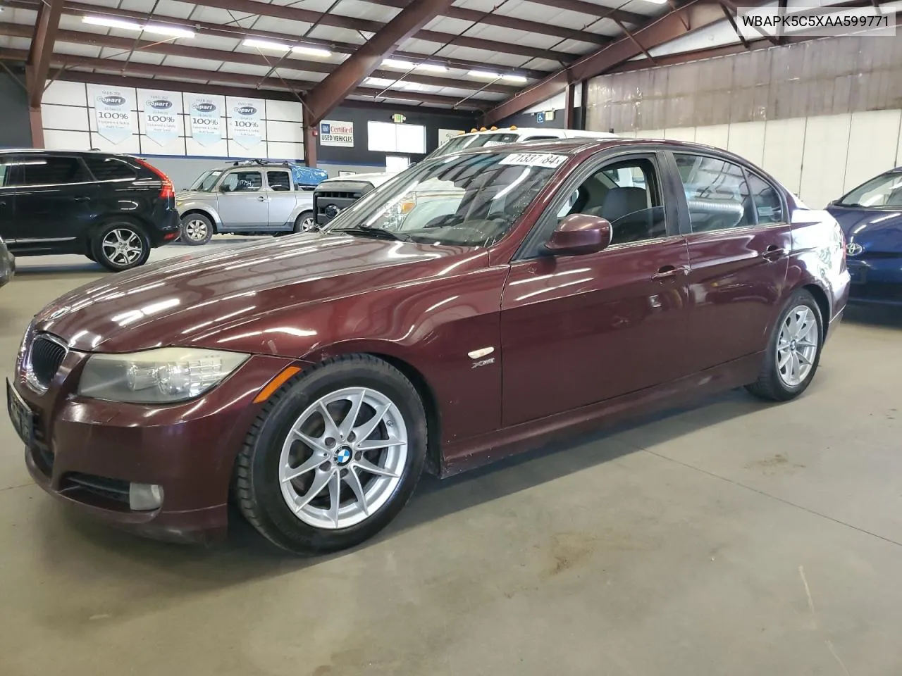 2010 BMW 328 Xi Sulev VIN: WBAPK5C5XAA599771 Lot: 71337684