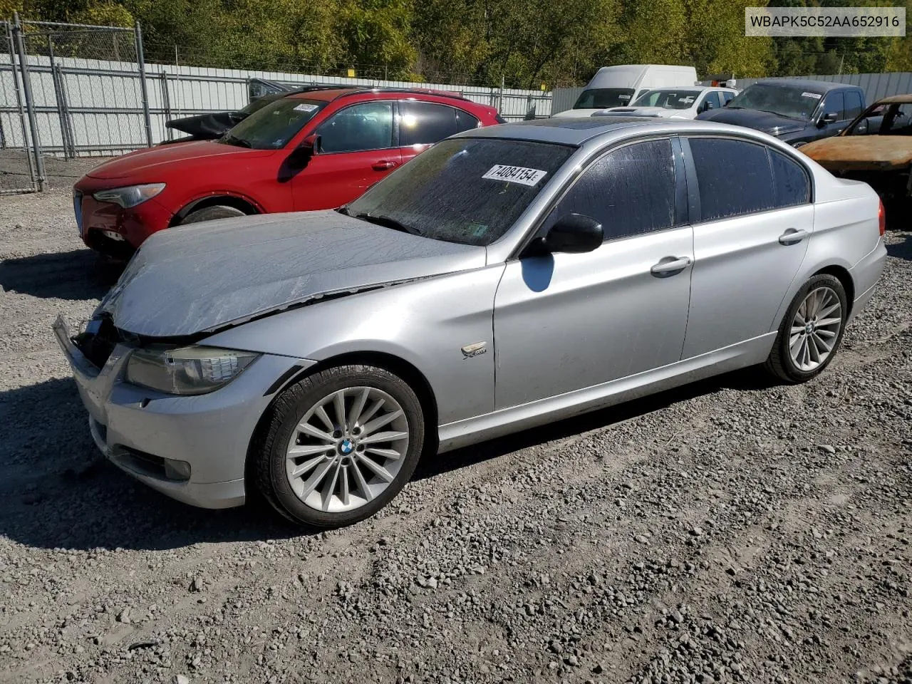 2010 BMW 328 Xi Sulev VIN: WBAPK5C52AA652916 Lot: 74084154