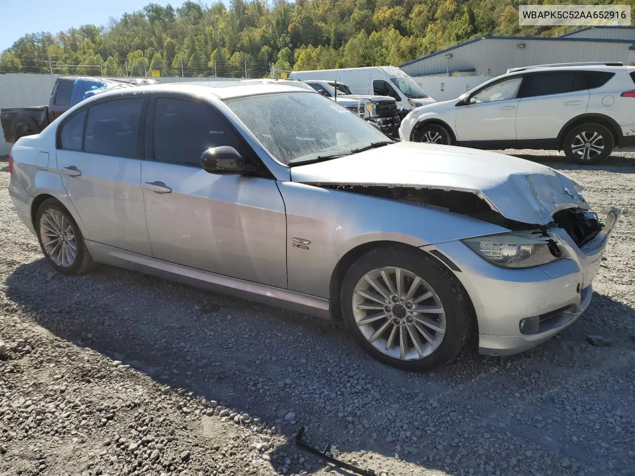 2010 BMW 328 Xi Sulev VIN: WBAPK5C52AA652916 Lot: 74084154