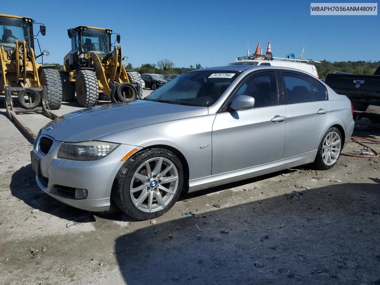 2010 BMW 328 I VIN: WBAPH7G56ANM48097 Lot: 74787794