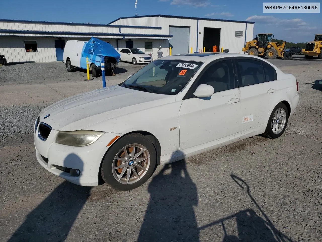 2010 BMW 328 I VIN: WBAPH7C54AE130095 Lot: 75593944