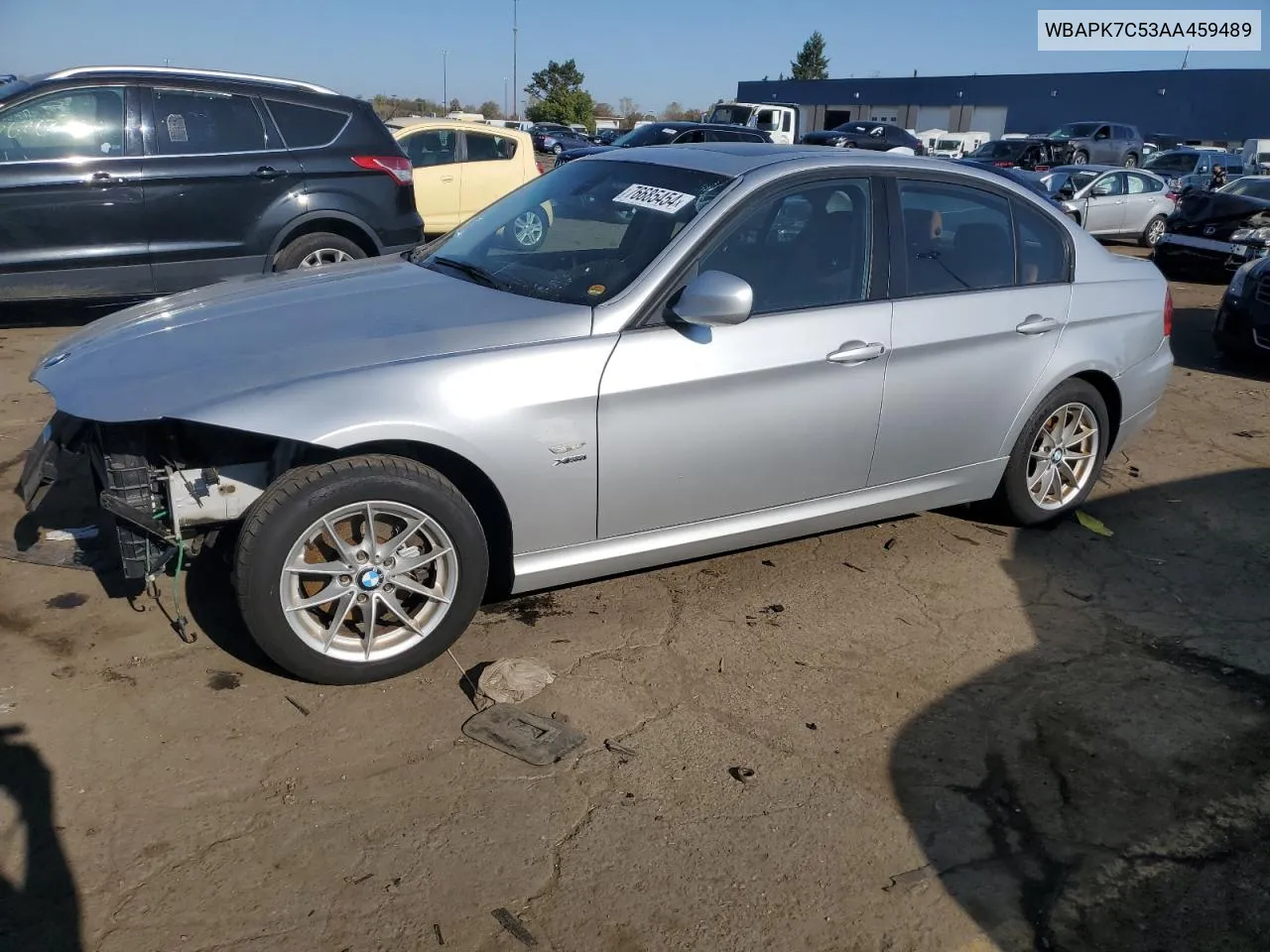 2010 BMW 328 Xi VIN: WBAPK7C53AA459489 Lot: 76685454