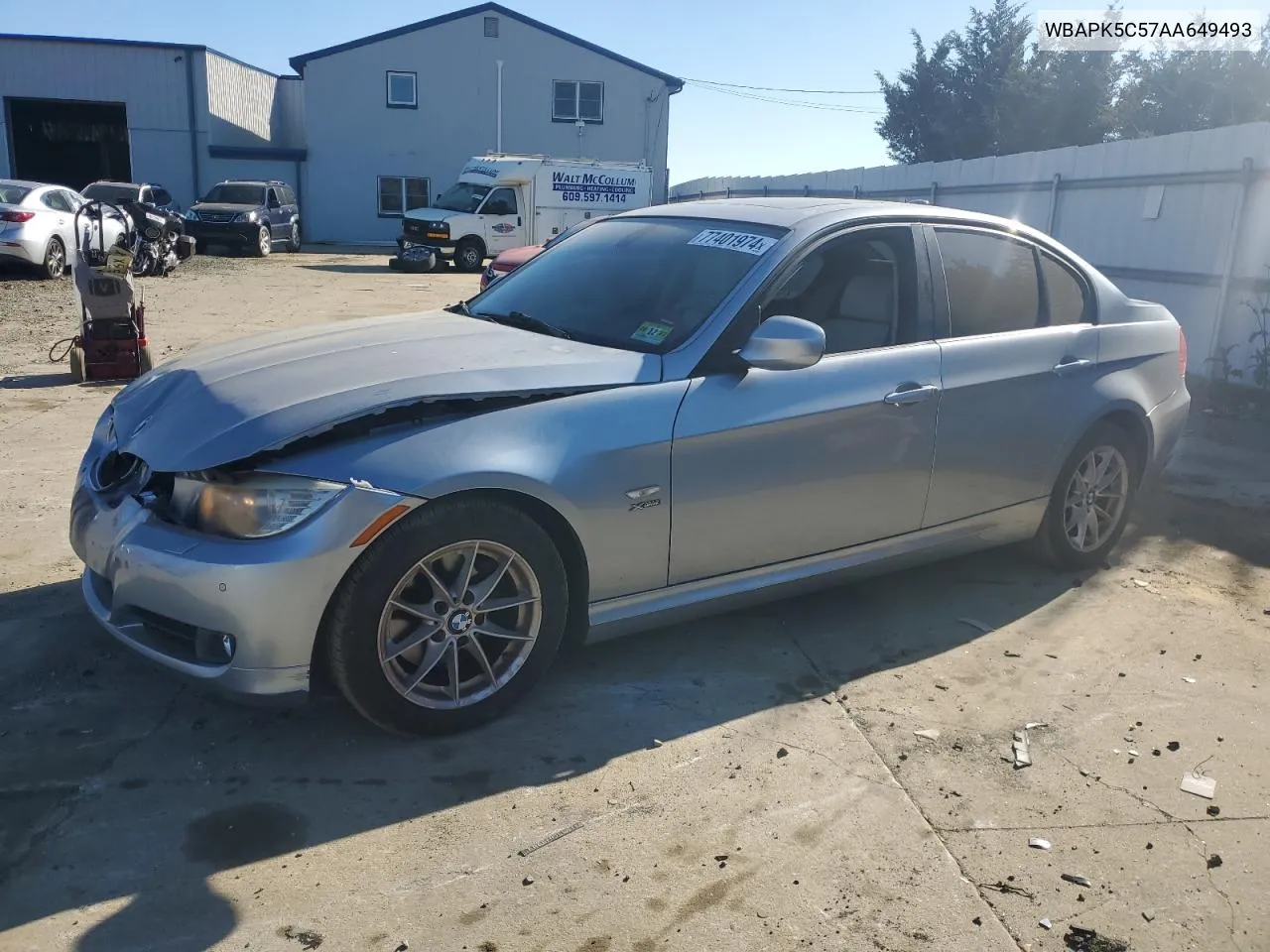 2010 BMW 328 Xi Sulev VIN: WBAPK5C57AA649493 Lot: 77401974