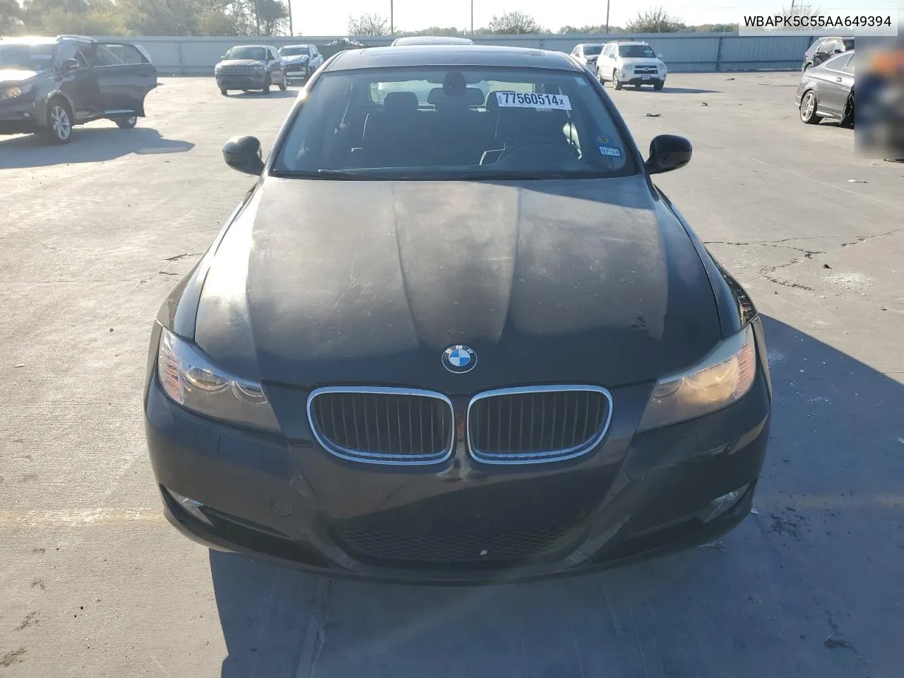 2010 BMW 328 Xi Sulev VIN: WBAPK5C55AA649394 Lot: 77560514