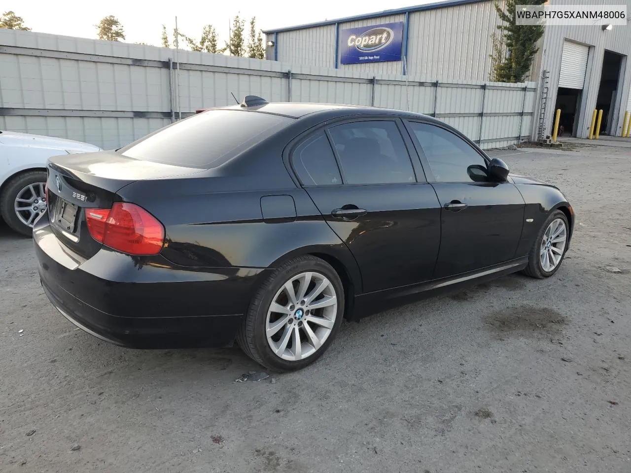 2010 BMW 328 I VIN: WBAPH7G5XANM48006 Lot: 77938724